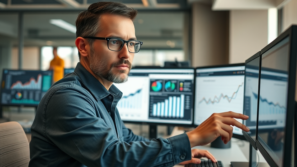 Albuquerque SEO data analyst using analytics dashboard for local marketing growth