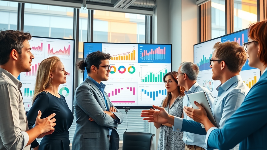 email marketing best practices professionals analyzing statistics