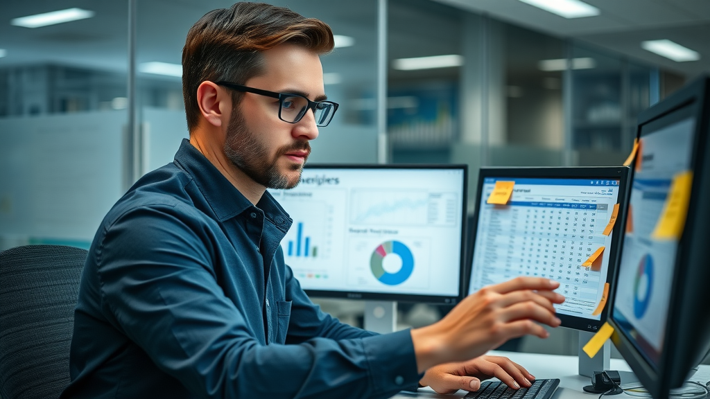 professional data analyst reviewing engaged email subscriber list to maintain email list health