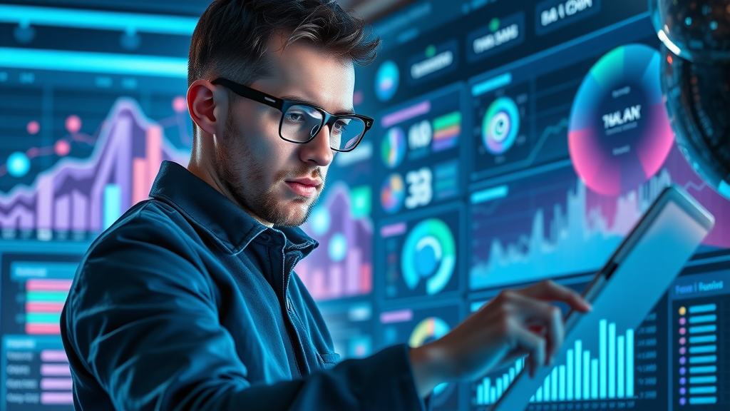 Albuquerque digital marketing expert analyzing social media analytics