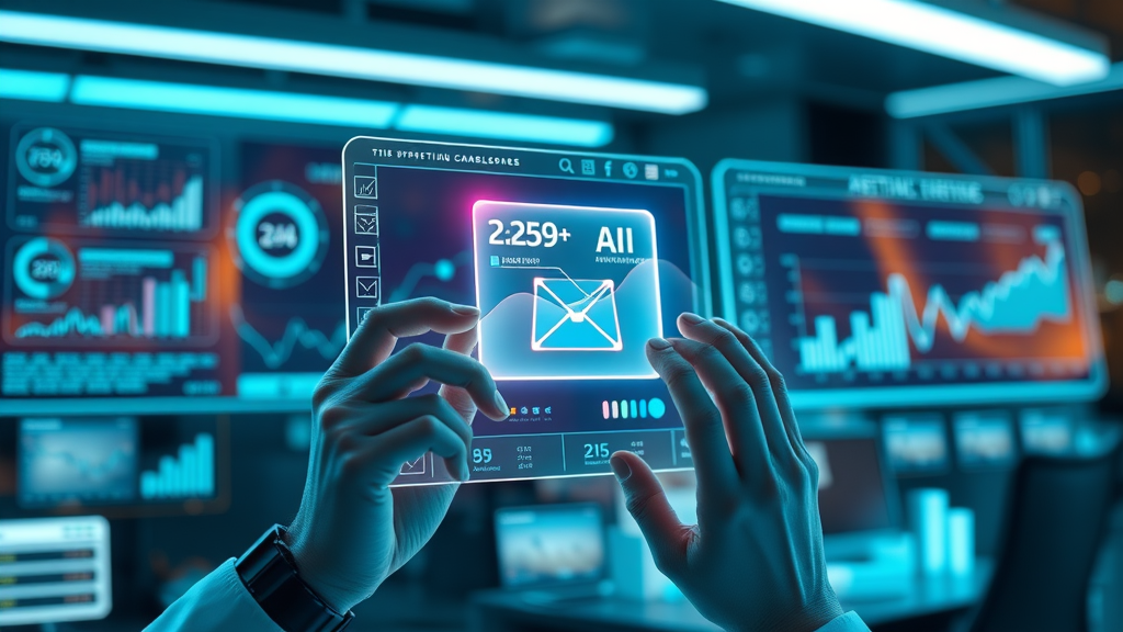 AI-powered email marketing best practices dashboard