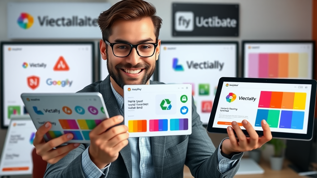 Unified visual branding across multiple devices for local business social media advertising