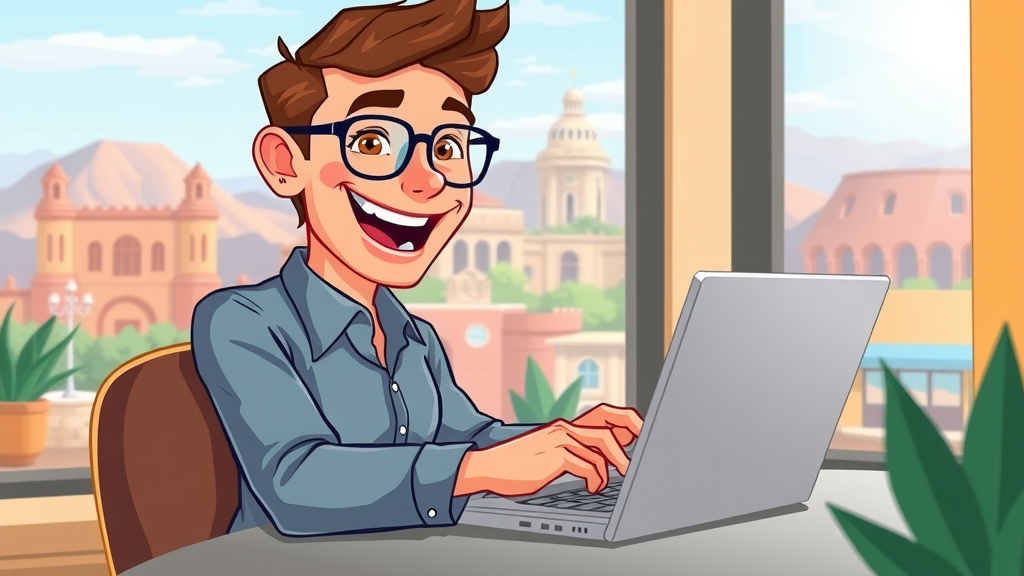 Albuquerque local business owner designing engaging social media posts