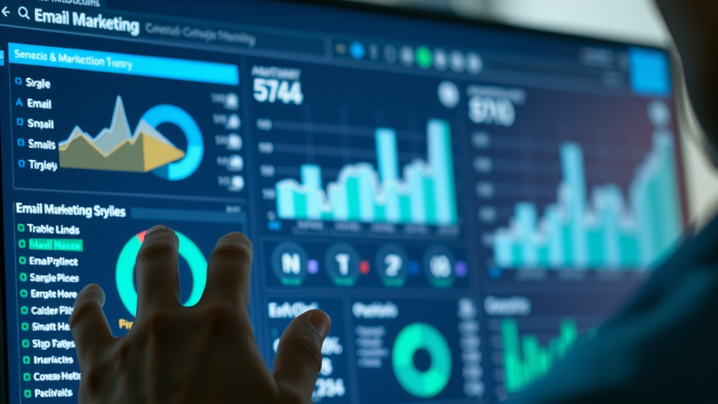 email marketing service dashboard analytics for small businesses