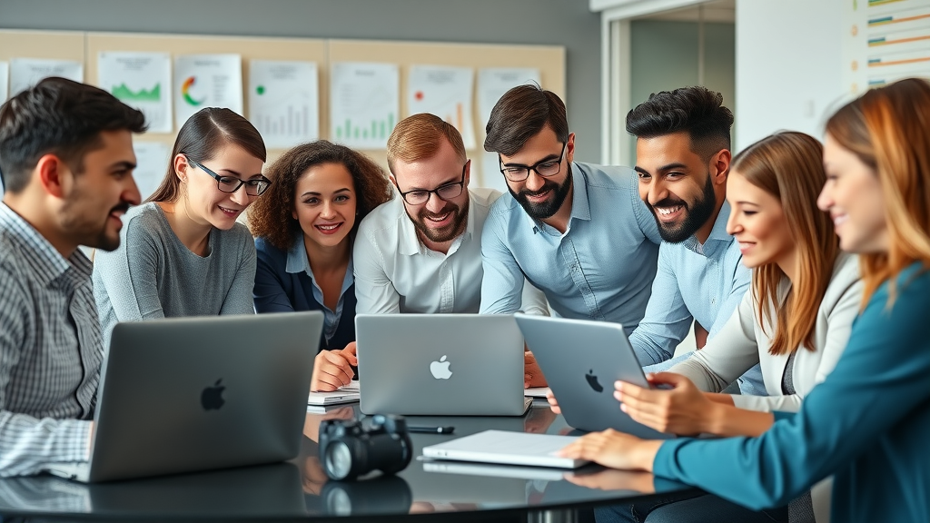 content marketing strategies team collaboration digital marketing charts