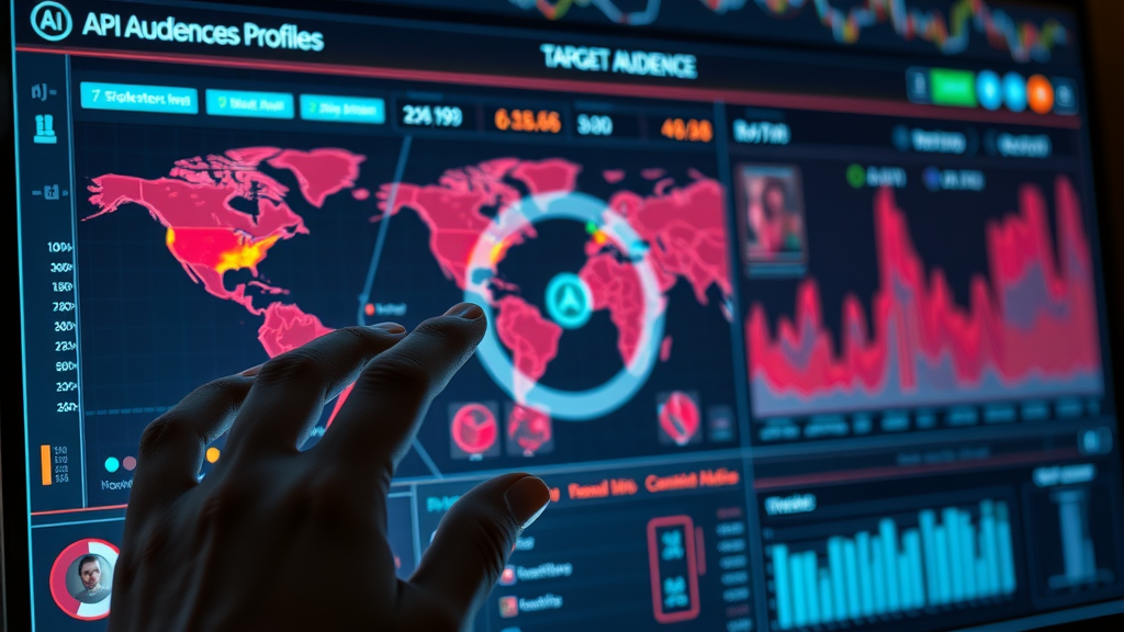 AI-powered marketing dashboard, artificial intelligence in social media marketing trends 2025, global demographic heatmaps.
