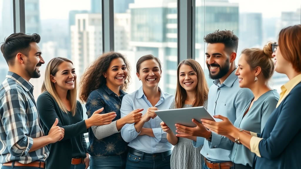 marketing team collaborating on digital content strategies, content creation tips, social media content