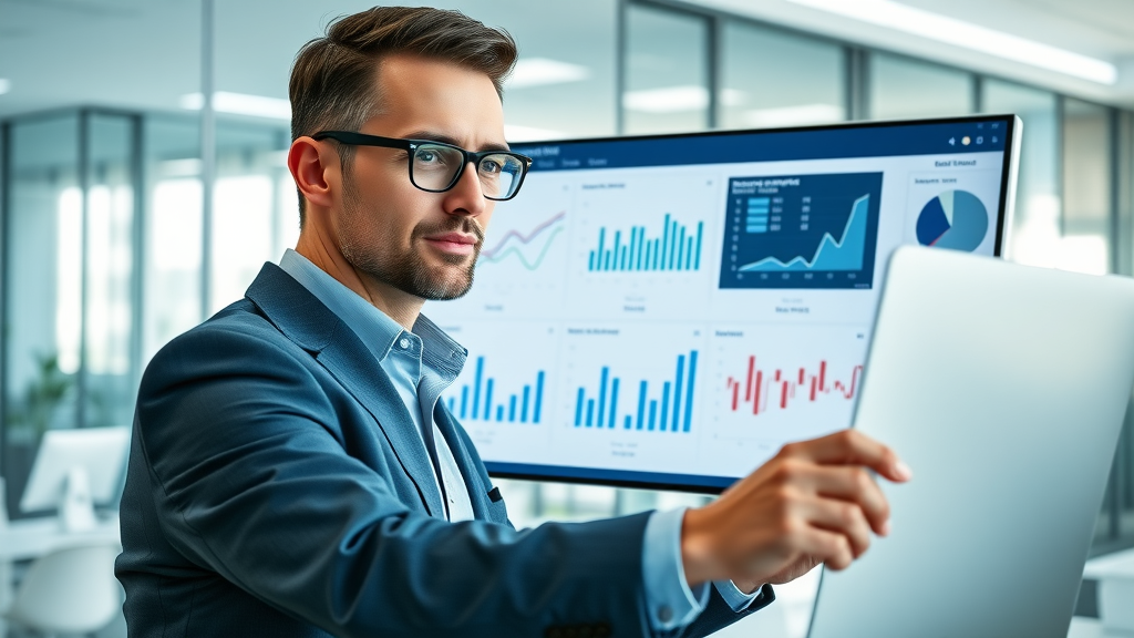 email open rate optimization professional dashboard with open rate metrics and colorful KPI visualizations