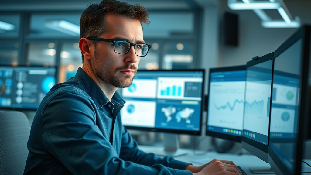 browsing top email marketing software dashboard in an organized workspace