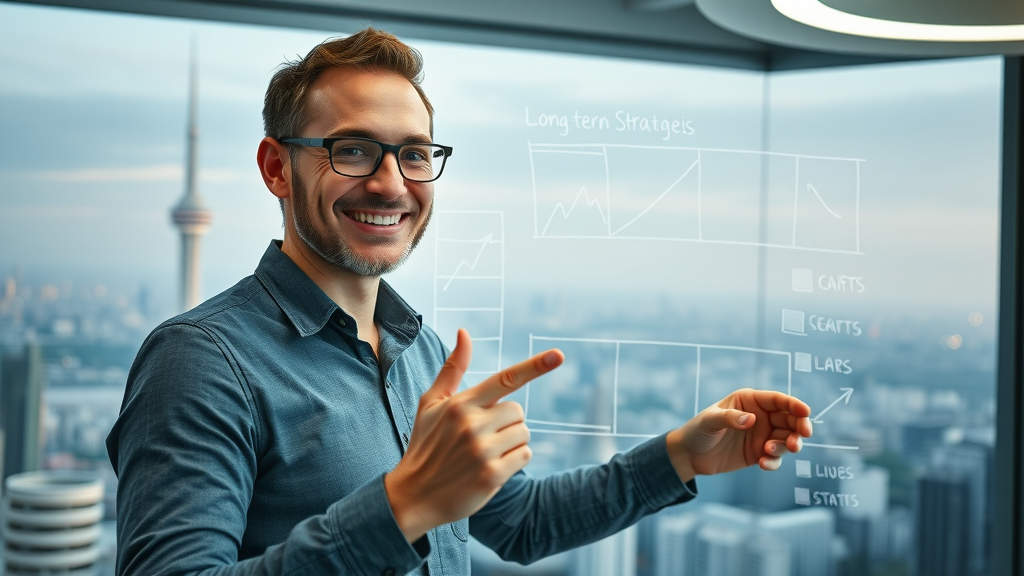 content planner building long-term strategy for content marketing ROI success